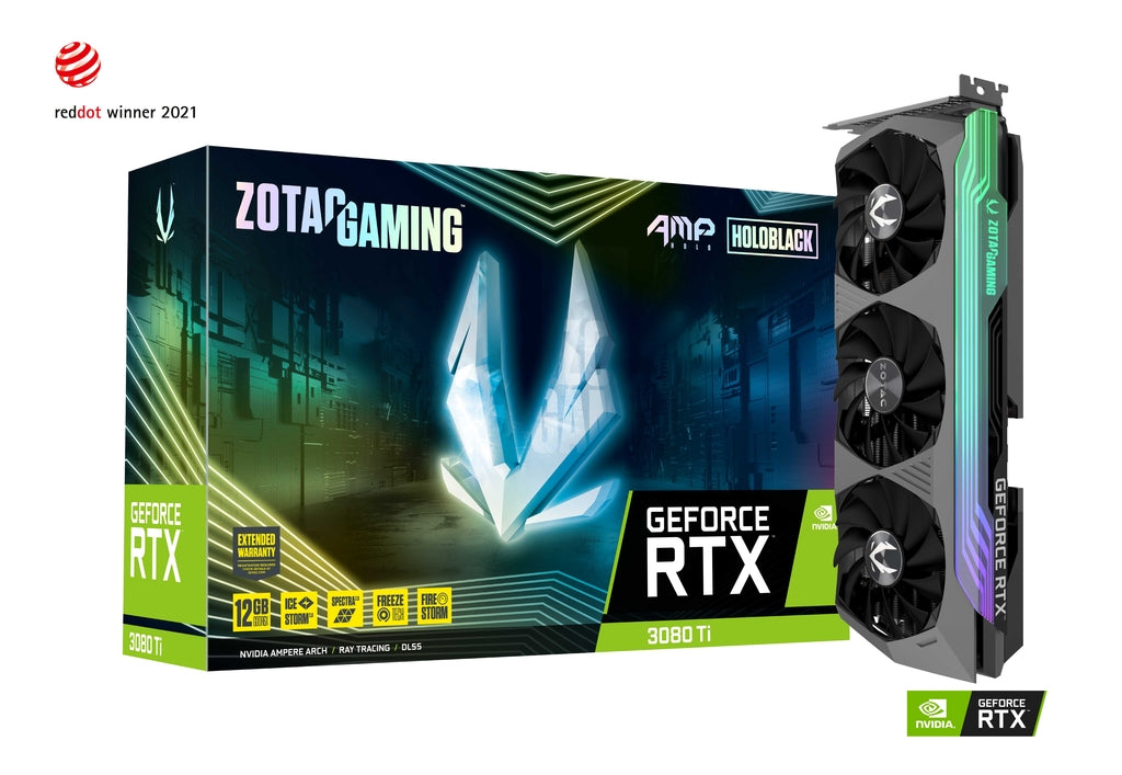 ZOTAC GAMING GeForce RTX 3080 Ti 12GB AMP Holo ZOTAC GAMING GeForce RTX 3080 Ti 12GB AMP Holo